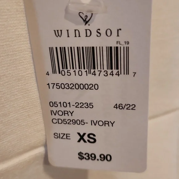 NWT Windsor all white spaghetti straps sun dress womans size XS - Picture 6 of 7